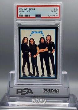 METALLICA 1994 Argentina ULTRA FIGUS PSA 6 Rock MUSIC BAND JAMES LARS KIRK