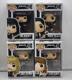 METALLICA Funko Pop! Rocks #57 #58 #59 #60 Kirk Hammett, Lars, Robert, James