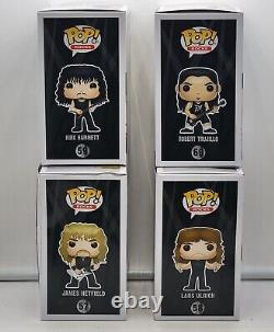 METALLICA Funko Pop! Rocks #57 #58 #59 #60 Kirk Hammett, Lars, Robert, James