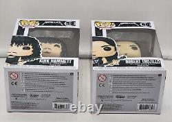 METALLICA Funko Pop! Rocks #57 #58 #59 #60 Kirk Hammett, Lars, Robert, James