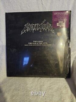 METALLICA Good Bad & the Live 6x12 SINGLE/EP BOX New! Sealed 1990 Vertigo UK EU