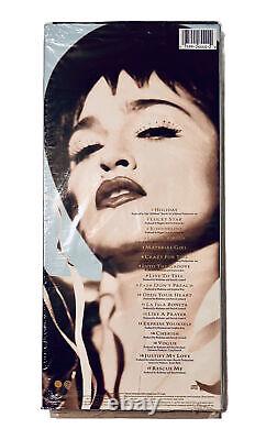 Madonna Immaculate Collection Long Box Hype Sticker Rare Made In USA 1990