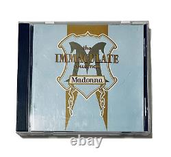 Madonna Immaculate Collection Long Box Hype Sticker Rare Made In USA 1990