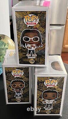 Migos Funko Pop! Rocks Migos Culture Vinyl Figure Funko Lot Quavo TakeOff Offset