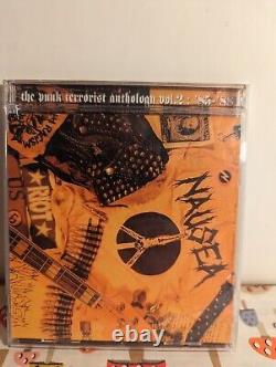 NAUSEA Punk Terrorist Anthology 2 CD RARE