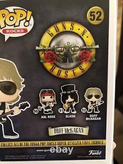 NIB Funko POP! ROCKS GUNS-N-ROSES Set of three Axl, Slash and Duff