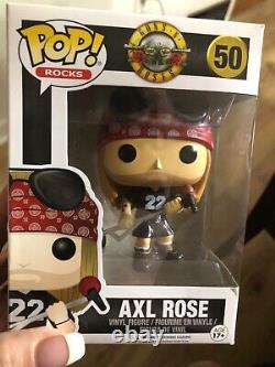 NIB Funko POP! ROCKS GUNS-N-ROSES Set of three Axl, Slash and Duff