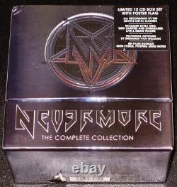 Nevermore The Complete Collection Limited Edition 12 CD Box Set w Poster Flag