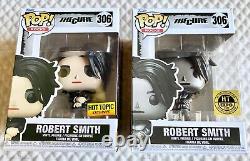 New Funko Pop Rocks The Cure Robert Smith #306 Hot Topic Exclusive Set of 2