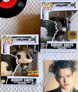 New Funko Pop Rocks The Cure Robert Smith #306 Hot Topic Exclusive Set of 2