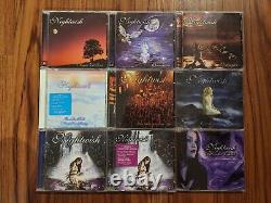 Nightwish 27 CD DVD Lot 1997-2019 Symphonic Gothic Metal Tarja Within Temptation