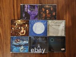 Nightwish 27 CD DVD Lot 1997-2019 Symphonic Gothic Metal Tarja Within Temptation