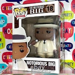 Notorious BIG B. I. G. Biggie Funko Pop 18 + Protector