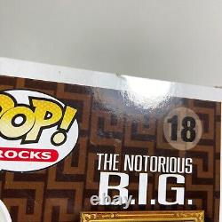 Notorious BIG B. I. G. Biggie Funko Pop 18 + Protector