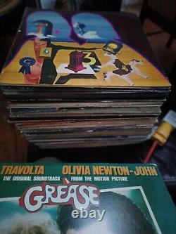 One Owner 65 Records! Nice Shape. Record Collection Classic Rock 1970s