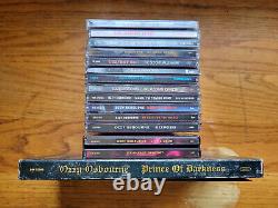 Ozzy Osbourne / Black Sabbath Collection CD Lot of 14