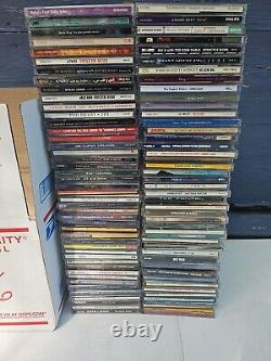 Personal Collection Lot Of 90 Classic Rock Cds? Estate Sale Find See Pics T1#306