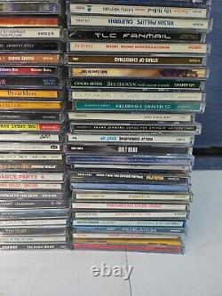 Personal Collection Lot Of 90 Classic Rock Cds? Estate Sale Find See Pics T1#306