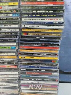 Personal Collection Lot Of 90 Classic Rock Cds? Estate Sale Find See Pics T1#307