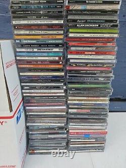 Personal Collection Lot Of 90 Classic Rock Cds? Estate Sale Find See Pics T1#308