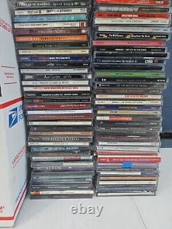 Personal Collection Lot Of 90 Classic Rock Cds? Estate Sale Find See Pics T1#308