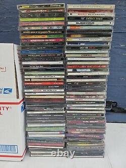 Personal Collection Lot Of 90 Classic Rock Cds? Estate Sale Find See Pics T1#311