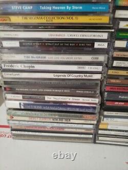 Personal Collection Lot Of 90 Classic Rock Cds? Estate Sale Find See Pics T3#29