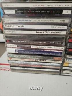 Personal Collection Lot Of 90 Classic Rock Cds? Estate Sale Find See Pics T3#29