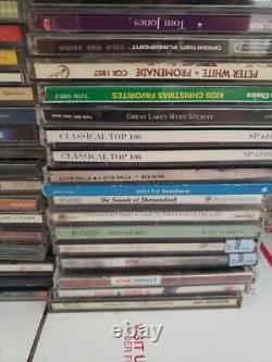 Personal Collection Lot Of 90 Classic Rock Cds? Estate Sale Find See Pics T3#38