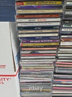 Personal Collection Lot Of 90 Rock + more Cds? Estate Sale Find See Pics T1#314