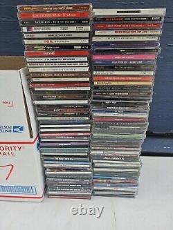 Personal Collection Lot Of 90 Rock + more Cds? Estate Sale Find See Pics T1#317