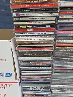 Personal Collection Lot Of 90 Rock + more Cds? Estate Sale Find See Pics T1#317