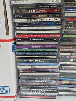 Personal Collection Lot Of 90 Rock + more Cds? Estate Sale Find See Pics T1#317