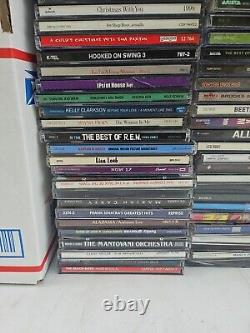 Personal Collection Lot Of 90 Rock + more Cds? Estate Sale Find See Pics T1#317