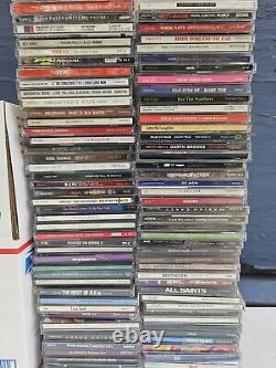 Personal Collection Lot Of 90 Rock + more Cds? Estate Sale Find See Pics T1#317