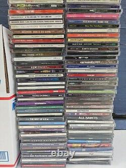 Personal Collection Lot Of 90 Rock + more Cds? Estate Sale Find See Pics T1#317