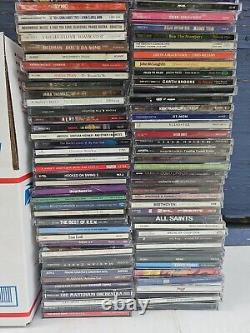 Personal Collection Lot Of 90 Rock + more Cds? Estate Sale Find See Pics T1#317