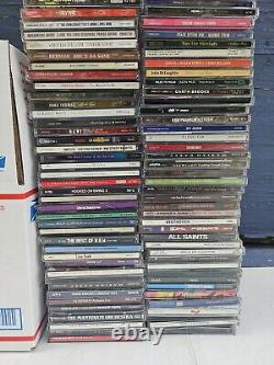 Personal Collection Lot Of 90 Rock + more Cds? Estate Sale Find See Pics T1#317