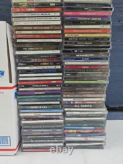 Personal Collection Lot Of 90 Rock + more Cds? Estate Sale Find See Pics T1#317