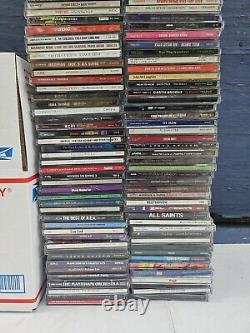 Personal Collection Lot Of 90 Rock + more Cds? Estate Sale Find See Pics T1#317