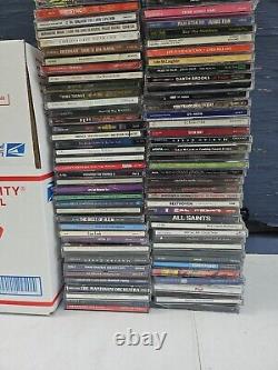 Personal Collection Lot Of 90 Rock + more Cds? Estate Sale Find See Pics T1#317