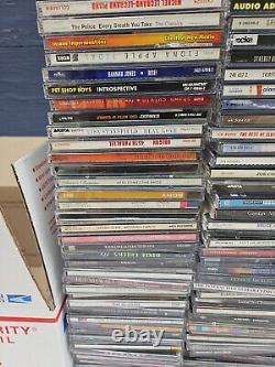 Personal Collection Lot Of 90 Rock + more Cds? Estate Sale Find See Pics T1#319