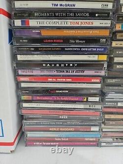 Personal Collection Lot Of 90 Rock + more Cds? Estate Sale Find See Pics T1#319