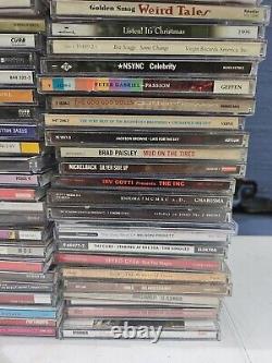 Personal Collection Lot Of 90 Rock + more Cds? Estate Sale Find See Pics T1#319