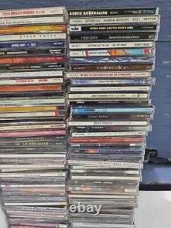 Personal Collection Lot Of 90 Rock + more Cds? Estate Sale Find See Pics T1#319