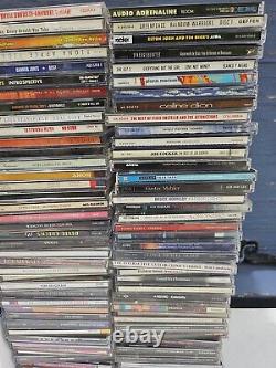 Personal Collection Lot Of 90 Rock + more Cds? Estate Sale Find See Pics T1#319