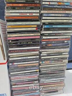 Personal Collection Lot Of 90 Rock + more Cds? Estate Sale Find See Pics T1#319