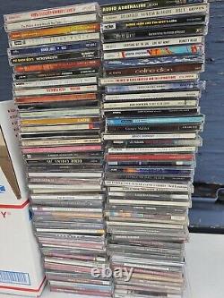 Personal Collection Lot Of 90 Rock + more Cds? Estate Sale Find See Pics T1#319