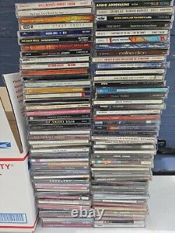 Personal Collection Lot Of 90 Rock + more Cds? Estate Sale Find See Pics T1#319