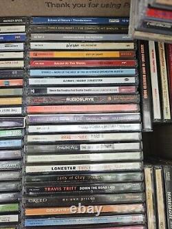 Personal Collection Lot Of 90 Rock + more Cds? Estate Sale Find See Pics T1#324